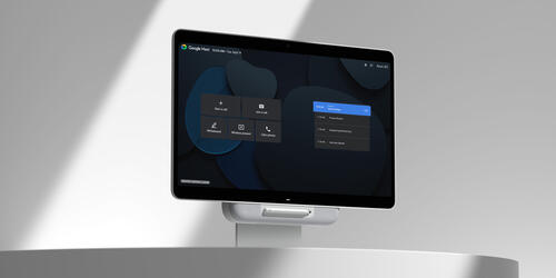 Google Meet Series One Desk 27 by Avocor | 2019-2021