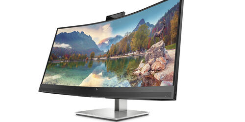 E34m 34” WQHD Curved USB-C Conferencing | 2021